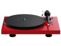 Pro-Ject Debut EVO 2 platenspeler hoogglans rood